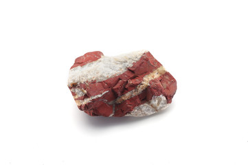 Stone isolated on white background