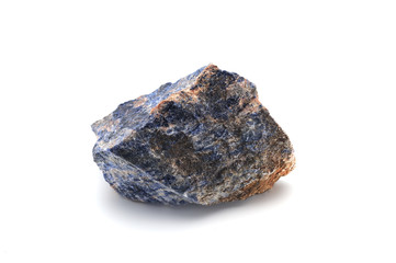 Stone isolated on white background