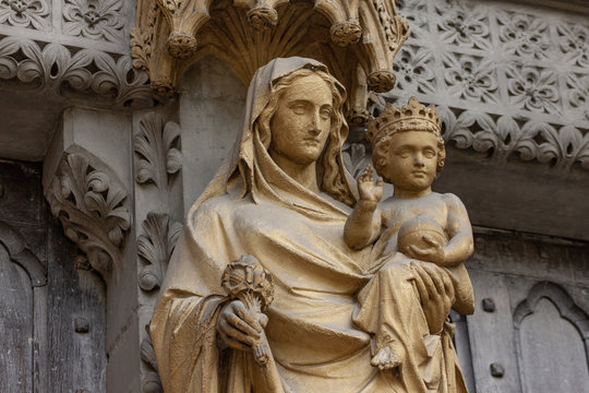 Virgin with child