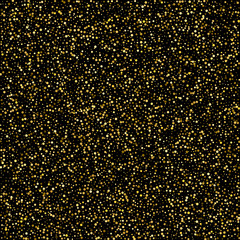 gold glitter background polka dot vector illustration
