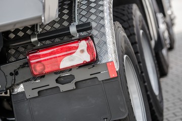 Heavy Duty Truck Closeup