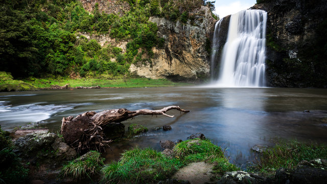 Huna Waterfall South Auckland New Zealand