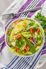 Delicious vegetable salad