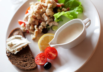 traditional caesar salad