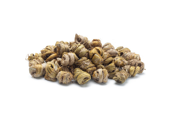 Heap of dendrobium candidum,  It is a precious Chinese herbal medicine and tonic.