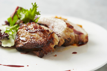 Roasted pork 