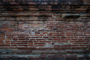 abstract old wall brick brackground .