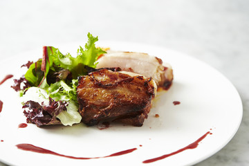 Roasted pork 