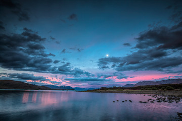 Sunset at Lake Tekapo, South Island, New Zealand