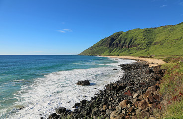 Kaena Point State Park, west Oahu, Hawaii