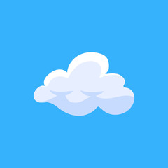 3d clouds flat illustration. Element of book icon for mobile concept and web apps. Colored 3d clouds flat illustration icon can be used for web and mobile. Premium icon