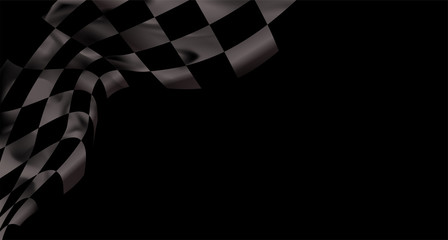 race flag checkered waving flag background