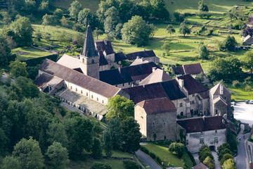 Old medieval village of Baume les Messieurs in France