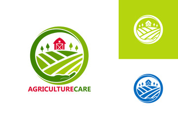 Agriculture Care Logo Template Design Vector, Emblem, Design Concept, Creative Symbol, Icon