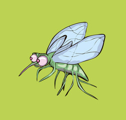 Vector illustration of mosquit