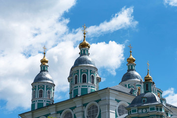 The Cathedral Church of the Assumption in Smolensk, Russia.