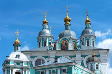The Cathedral Church of the Assumption in Smolensk, Russia.
