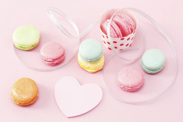 Colorful macaroons
