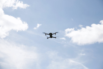 Fototapeta na wymiar Drone in the Air