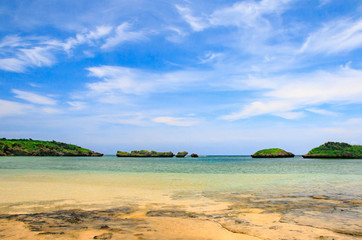 西表島　星砂の浜