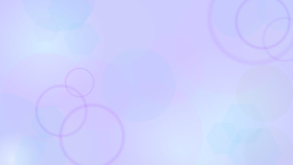 Abstract composition from circles