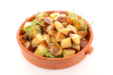 roasted potato and rosemary