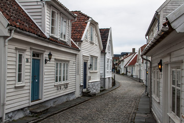 Fototapeta na wymiar Altstadt Stavanger