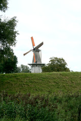 Obraz premium Historical Dutch windmill Nooitgedacht