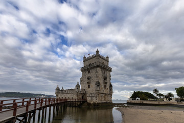 Fototapeta premium Torre de Belem in Lisbon Portugal