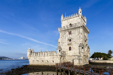 Torre de Belem in Lisbon Portugal