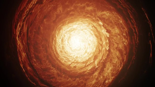 Entering to the gates of hell as abstracted motion background