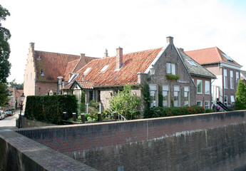 Dwellings near the fortress wall