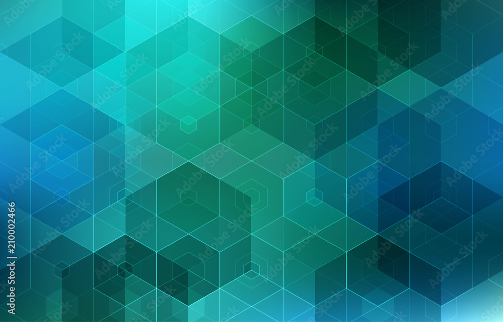 Poster abstract geometric background design