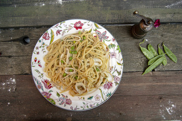 паста с кальмарами  © juliakirillova