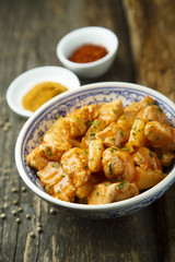 Homemade chicken curry