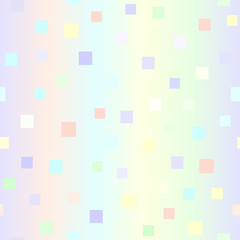 Gradient square pattern. Seamless vector