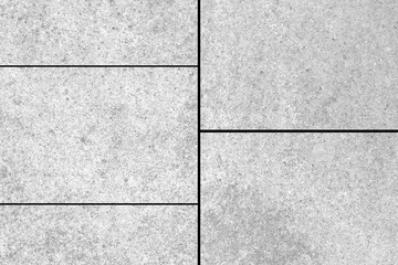 Naklejka premium White stone floor tile pattern and seamless background