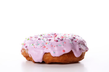 Donut isolated on white background