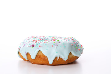 Donut isolated on white background