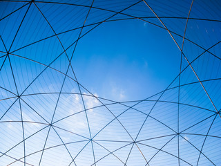 Openwork dome