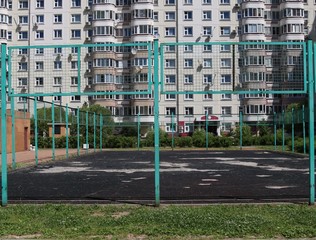 Fototapeta na wymiar Old playground 