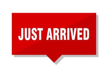 just arrived red tag