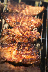juicy grilled meat