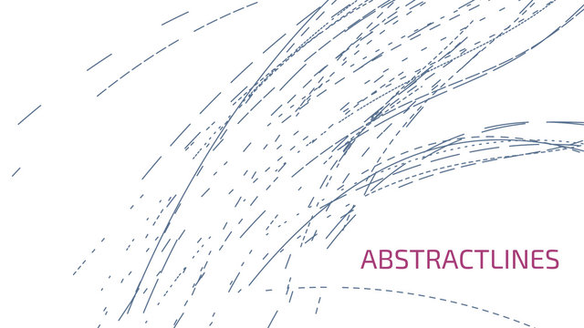 Abstract digital lines