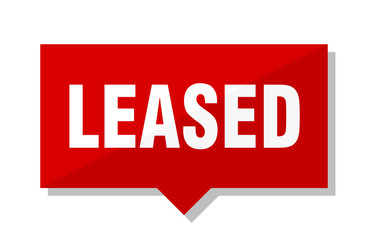 leased red tag