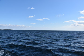 Obraz premium Meer mit Wolken