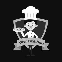 Chef Vector Illustration Design -  Vintage Logo