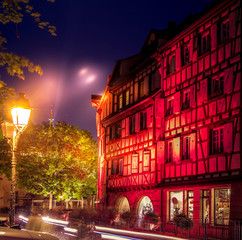 Obraz premium Fairytale red house in Colmar