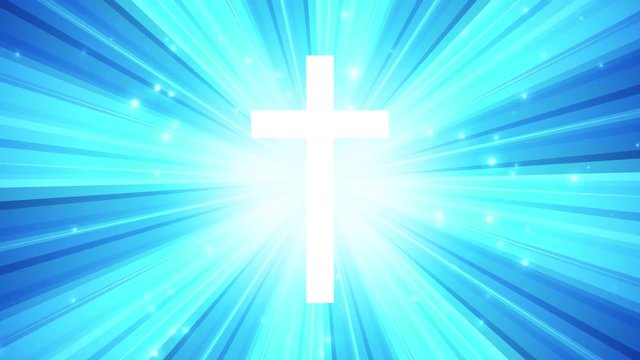 Starburst Light Rays Cross