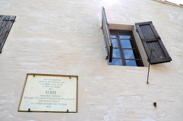 Casa natale di Giuseppe Verdi a Roncole Verdi